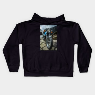 Suzuki GS750 in Blue Kids Hoodie